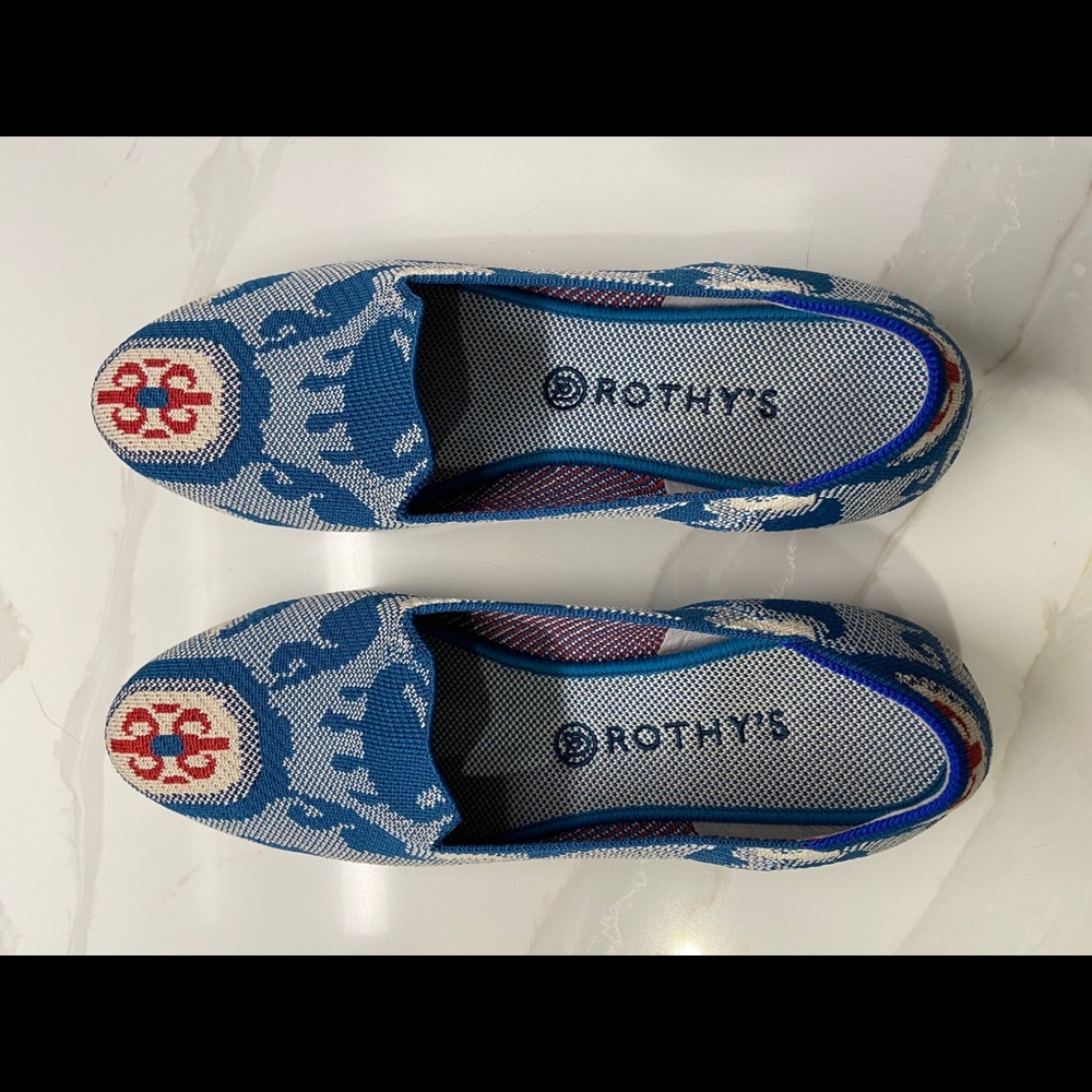 Rothy’s Size 12 Moroccan Teal Loafers